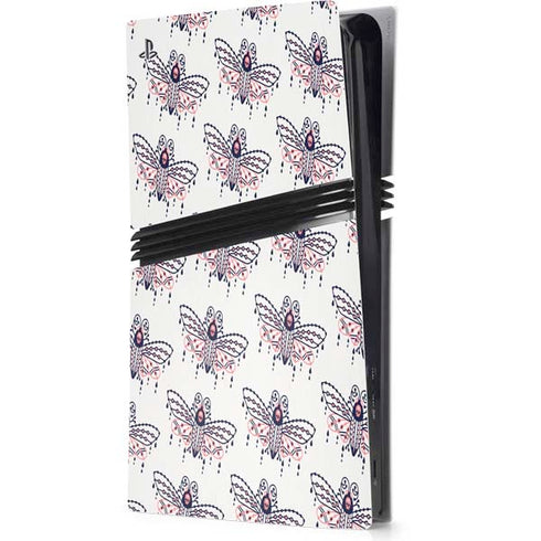 Blush Moth by Cat Coq PS5 Pro Console Skin